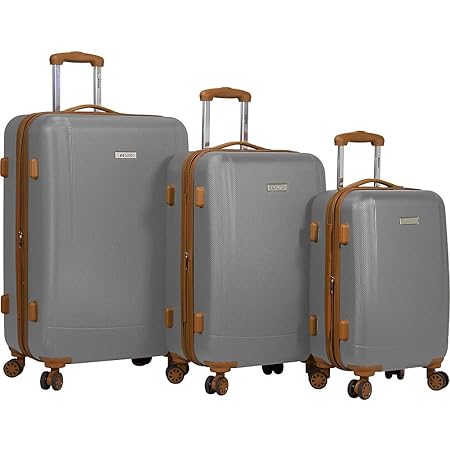 Dejuno legion hardside spinner tsa combination lock luggage set Clearance