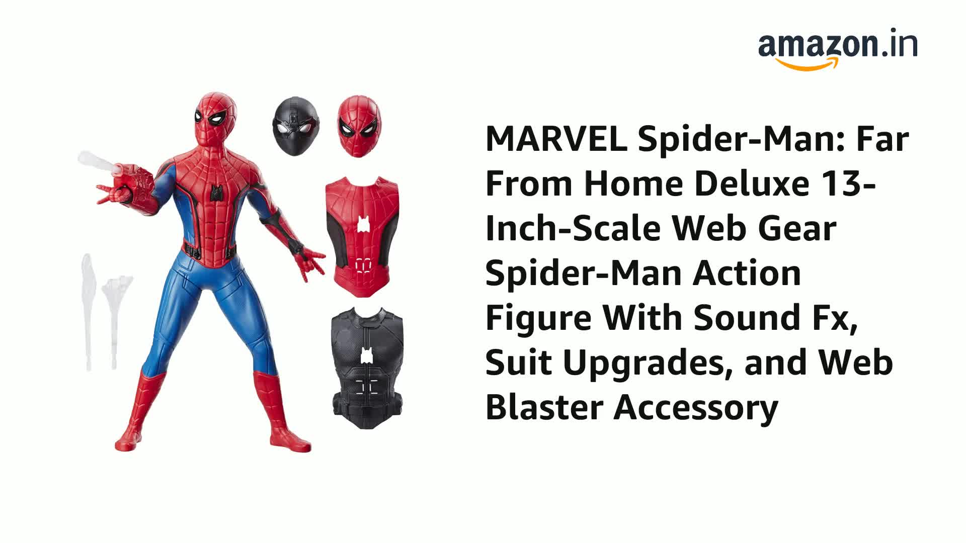 d*3様 SPIDER-MAN 7体セット 3-in-1 SPIDER-MAN Marvel Far From Home Deluxe 13