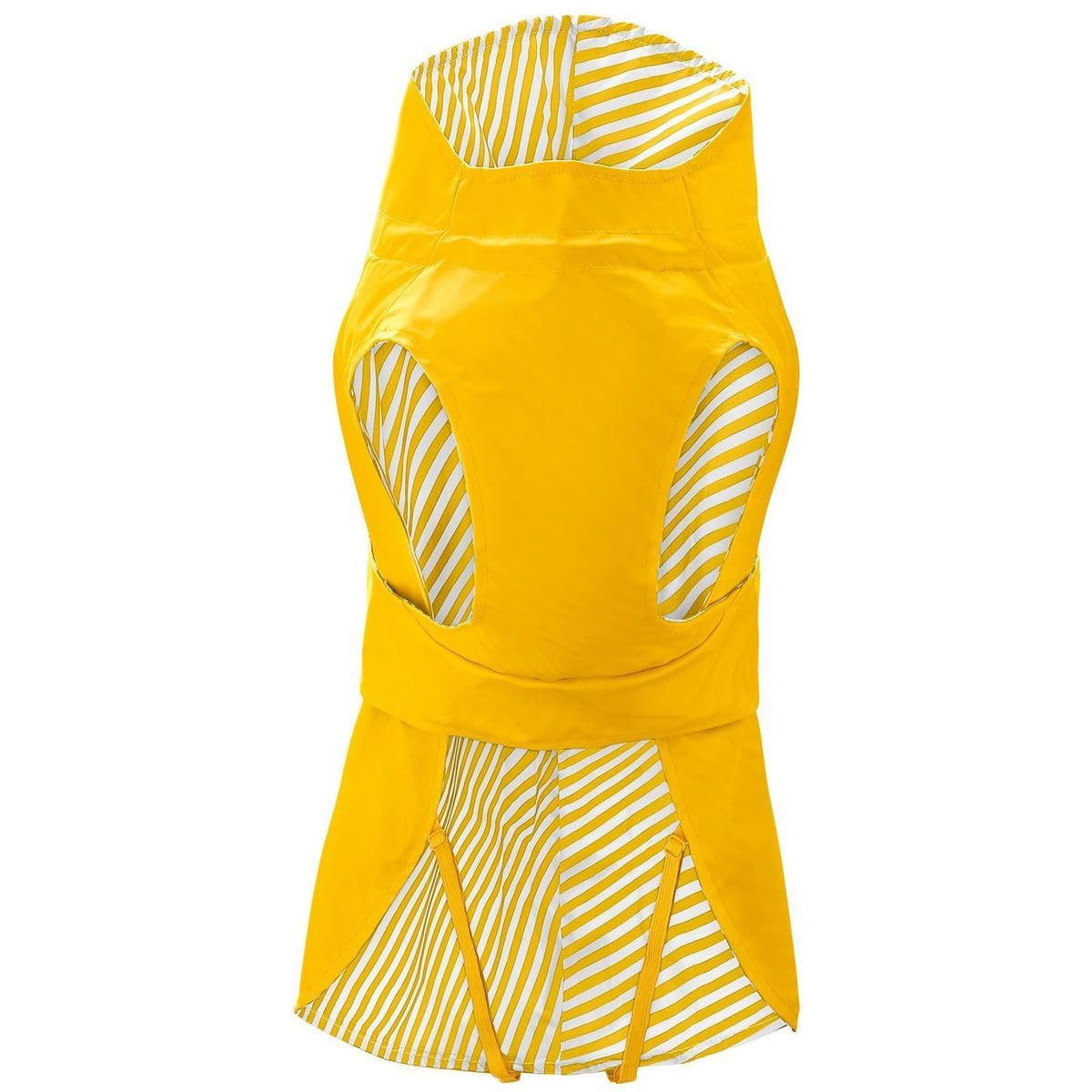 HUNTER Milford Dog Raincoat, Colour: Yellow, Ergonomic Fit for Optimal Protection Individually Adjustable - Image 3