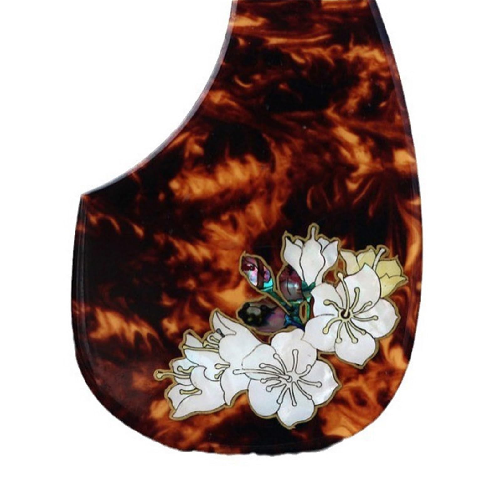 Mały Pickguard Do Gitary Akustycznej Profesjonalny Klasyczny Pickguard Do Gitary Inkrustacja Z Celuloidu Drewniany Pickguard Do Gitary