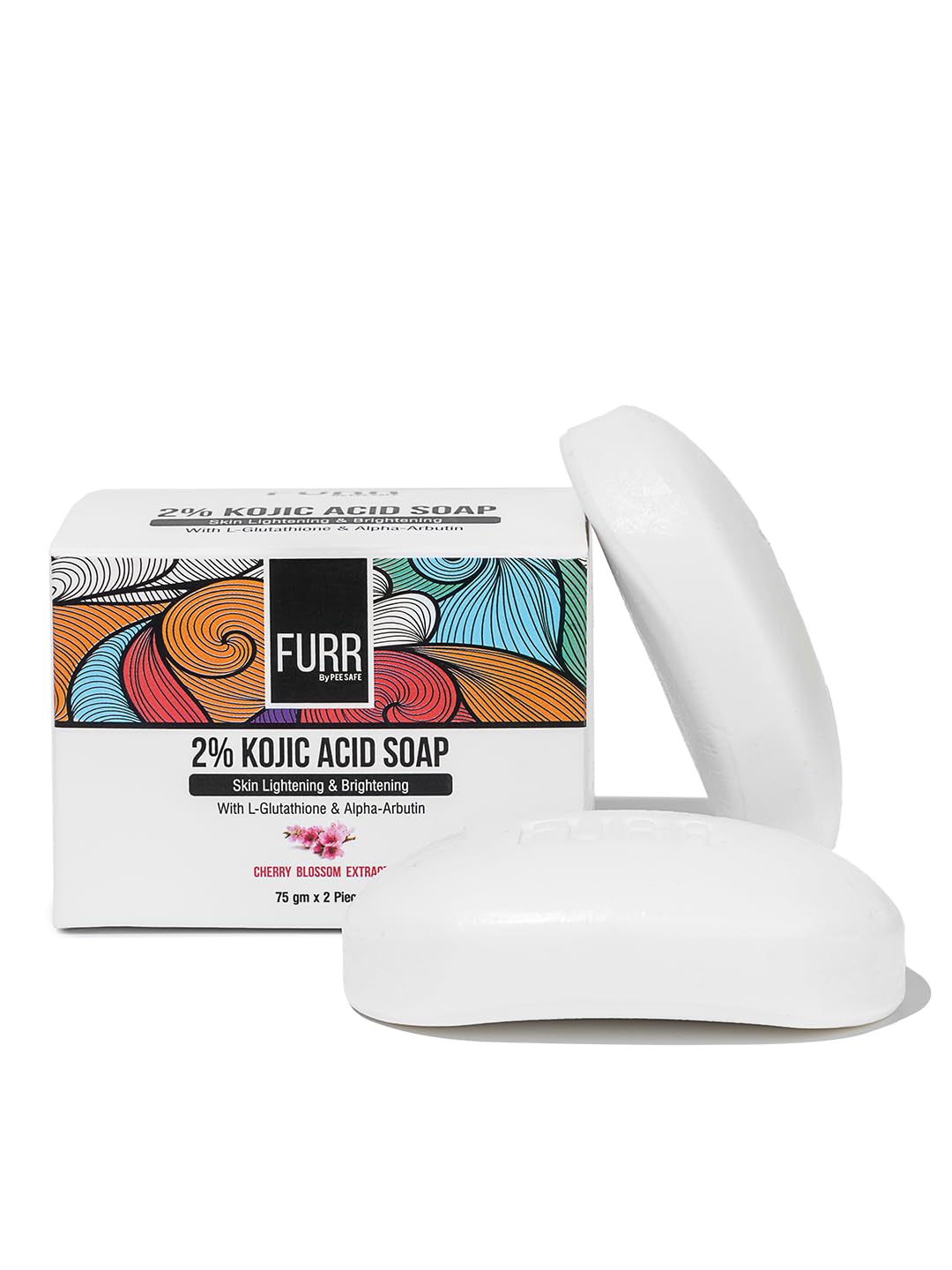 FURR 2% Kojic Acid Soap with Glutathione & Alpha-Arbutin | Cherry Blos