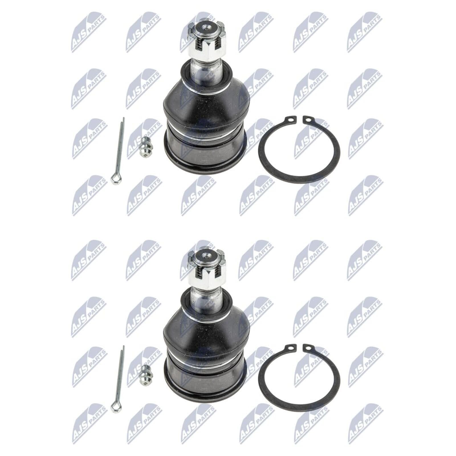 2X NTY Traggelenke vorne Beidseitig | 2x Zsd-Hd-016 Kompatibel mit Cr-V II (rd_),element (yh),fr-V (be),integra Coupe (DC5),Stream (rn)