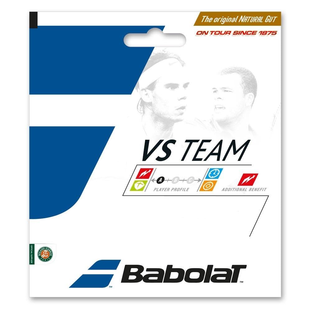 Babolat - バボラ VSチーム 125 ナチュラルBabolat VS Team　３張り Babolat - バボラ VSチーム 125 ナチュラルBabolat VS Team 3