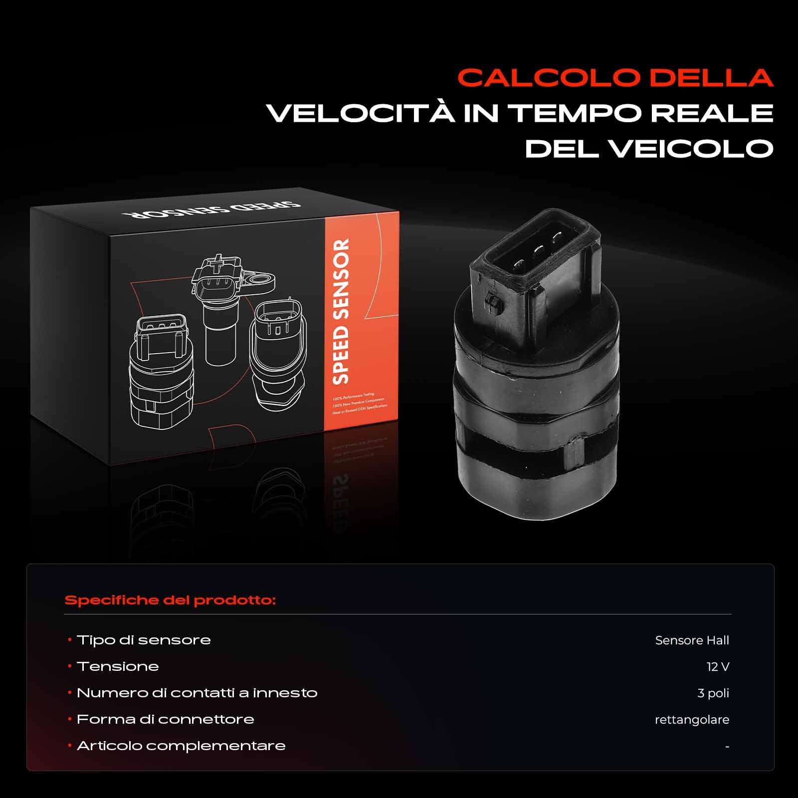 Frankberg Sensore di percorrenza Compatibile con Pajero II V2W V3W V4W V5W Pajero Sport I K7 K9 L 400 Bus PAV PAW PBV PCW PDW L200/Triton KAT KBT Pajero Sport II KG KH MR122305
