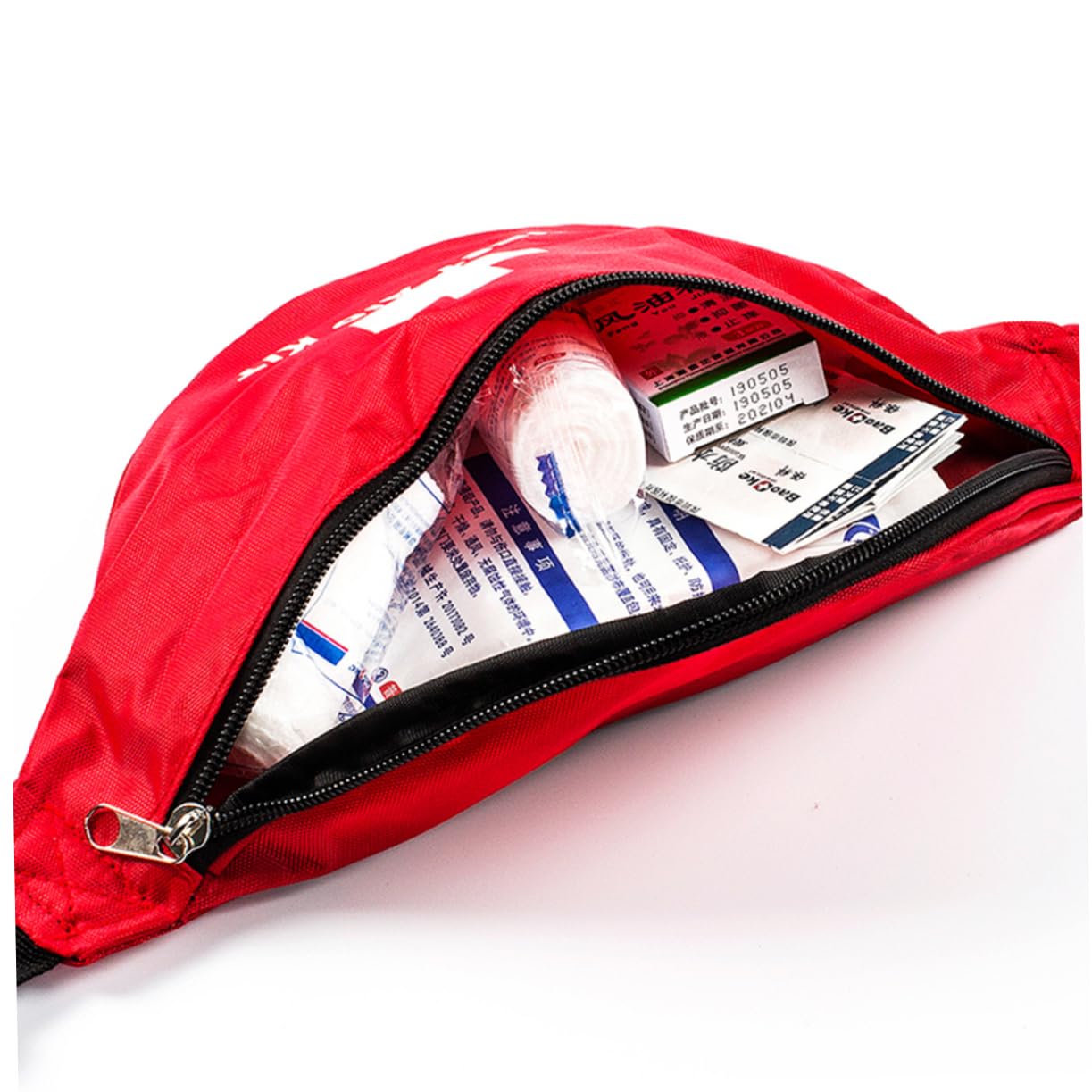 CALLARON 1Pc First Aid Waist Pack Portable Emergency Pouch for Outdoor Activities for Boating Kayaking Surfing and More Keeps Essentials