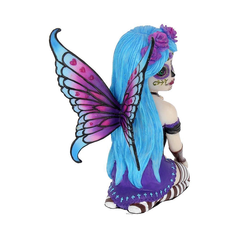 Nemesis Now Azula Figura Decorativa de 11 cm, Resina, Color Azul