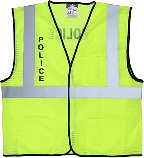 MCR Safety Class 2, Economy, Mesh, Silkscreened Pol - VCL2MLPLCM