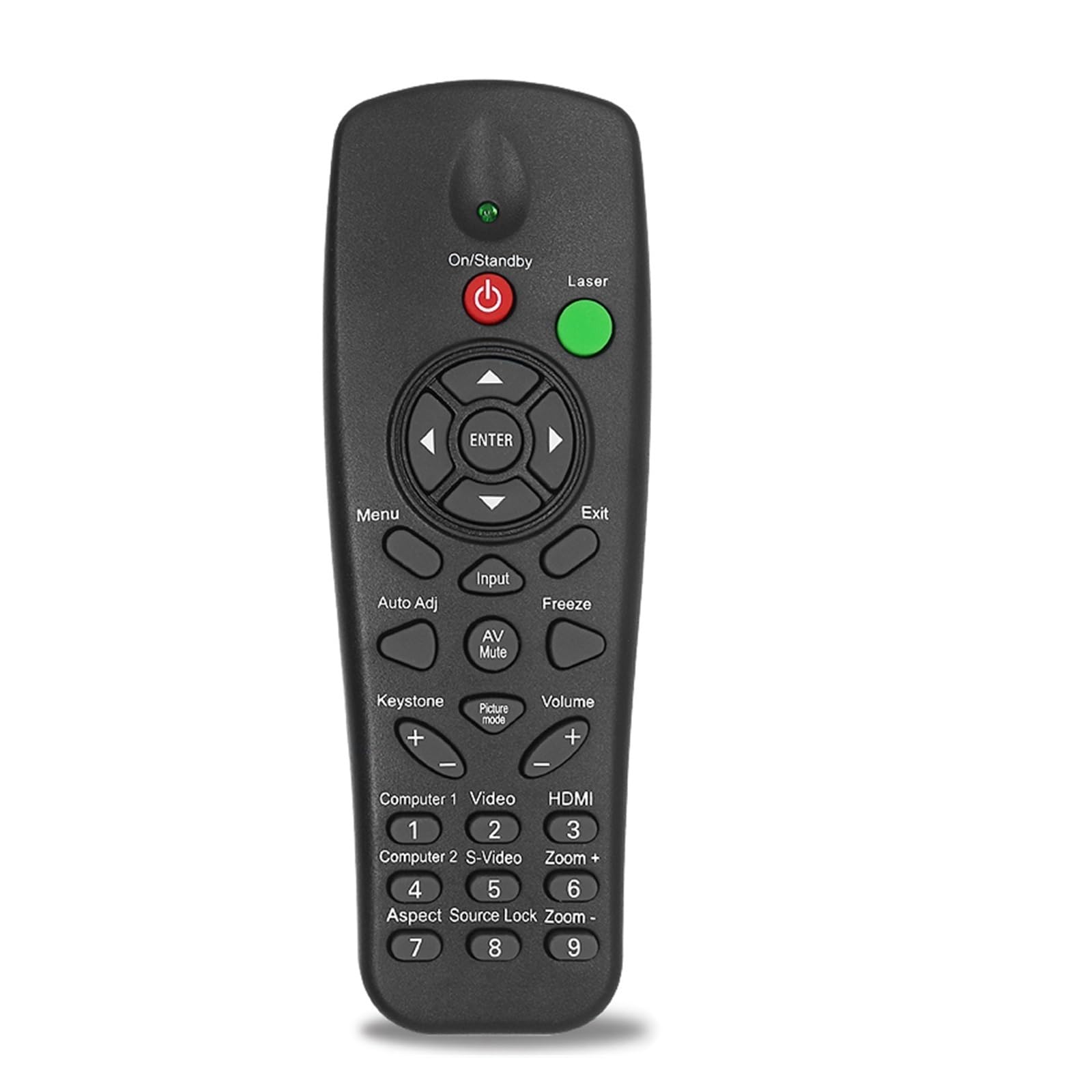 Télécommande originale L-27320KEY pour projecteur avec laser de pointage