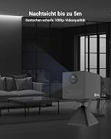 Cameră IP WiFi de interior cu acumulator EZVIZ CB2, 2MP, 2000 mAh, detecție umană PIR, vedere nocturnă IR, audio bidirecțional, microSD până la 512 GB, negru 7