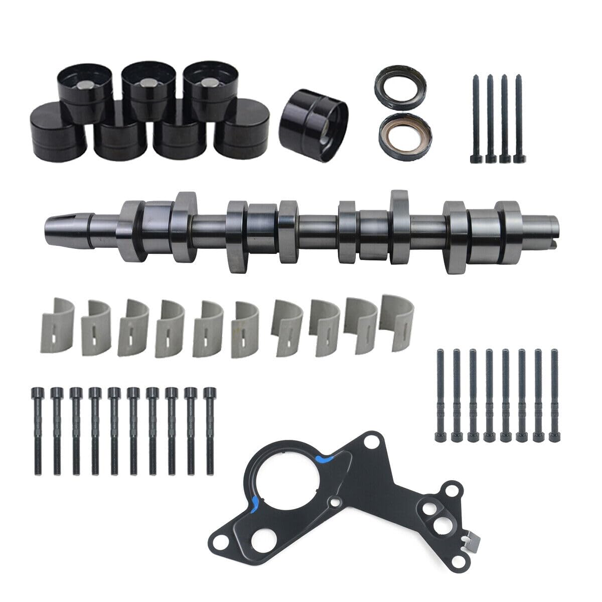 Kit de árbol de levas compatible con A4 B6 B7 Pa-ssat 3B3 3B6 1.9 TDI 2.0 TDI BKE BRB BPW 038109101AF