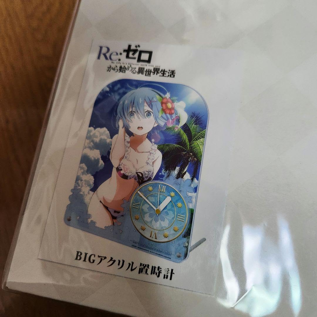 Amazon.co.jp: Re：ゼロから始める異世界生活 BIGアクリル置時計 レム