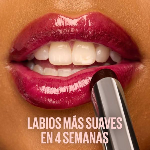 Maybelline New York Bálsamo Labial con Color, Labios Suaves y Brillantes, Hasta 24h de Hidratación, con Ácido Hialurónico, Lifter Glaze, Tono 002 Pink Drip - 5