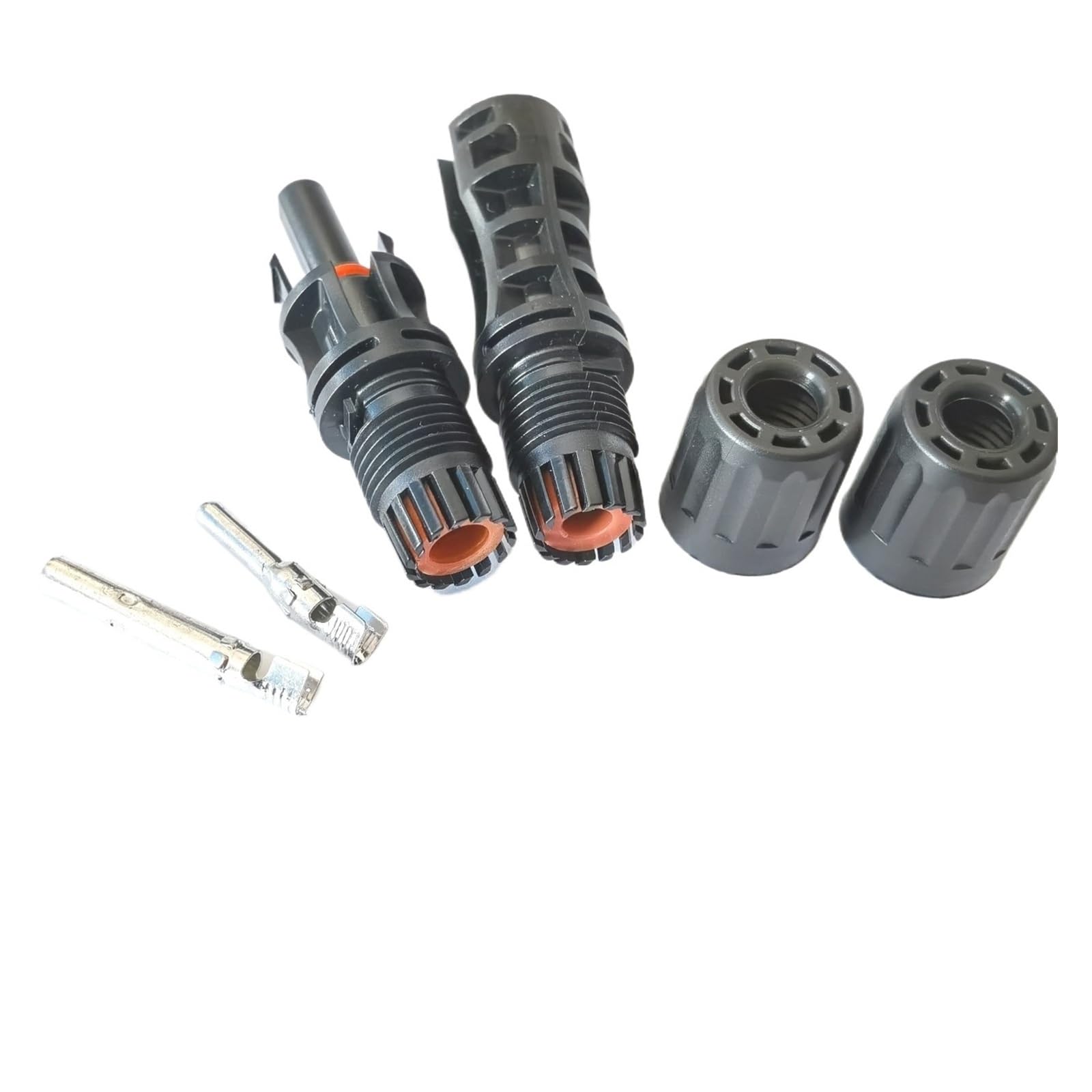 solar stecker 10/5 Paare 1500 V 30 A oder 50 A Drahtverbinder Elektrisches Solarkabel verbinden for PV-Stecker und -Buchsen for 2,5/4/6/10 mm2(30A (2.5-6mm2),5 Pairs(10pcs))