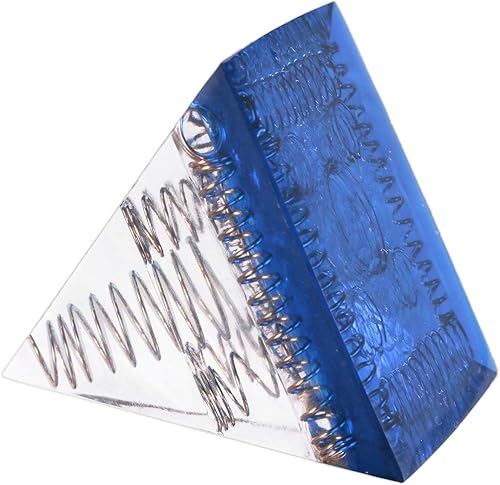 Miniatura 3 de mookaitedecor Pirámide de cristal de cuarzo de roca con árbol de la vida de cobre, cristales curativos orgonita para protección, meditación, yoga,