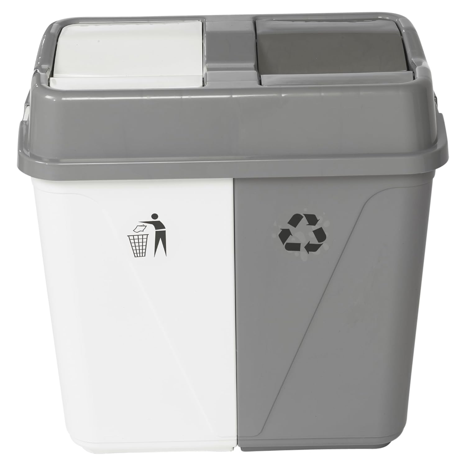 URBNLIVING 40L/60L/100L Duo Kitchen Bin Waste Garbage Can 2
