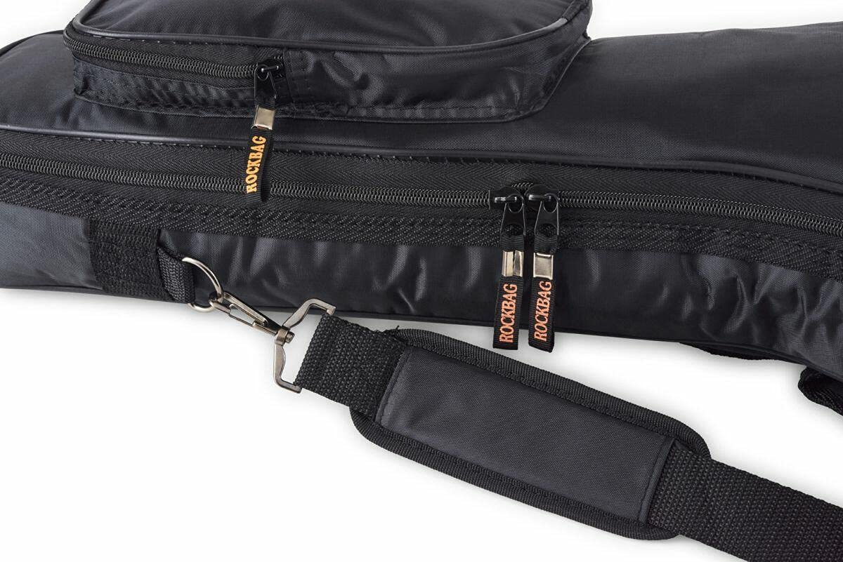 Custodia Per Basso Rockbag Deluxe Hollow Body - Imbottita, Impermeabile, Con Cinghie E Tasche - Foto 4