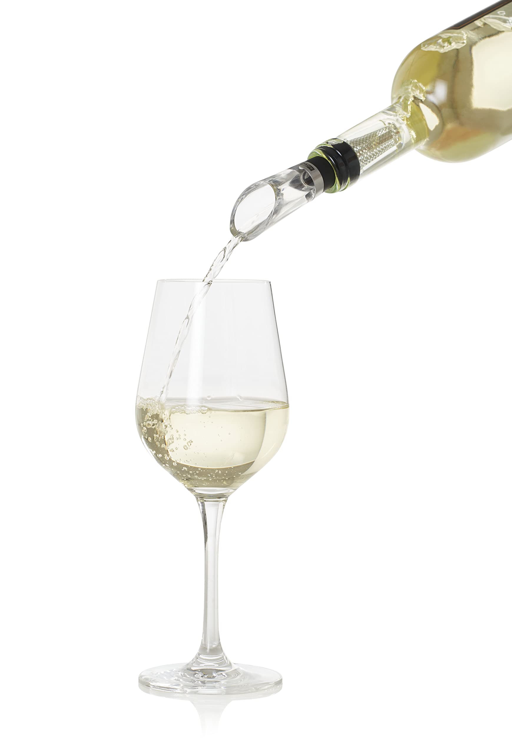 AdHoc VA12 Wein-Genießer-Set 2-tlg. bestehend aus 1x Weinbelüfter und Ausgießer und 1x Weinausgießer und Partikelfilter Vine