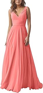 Coral dress amazon Clearance