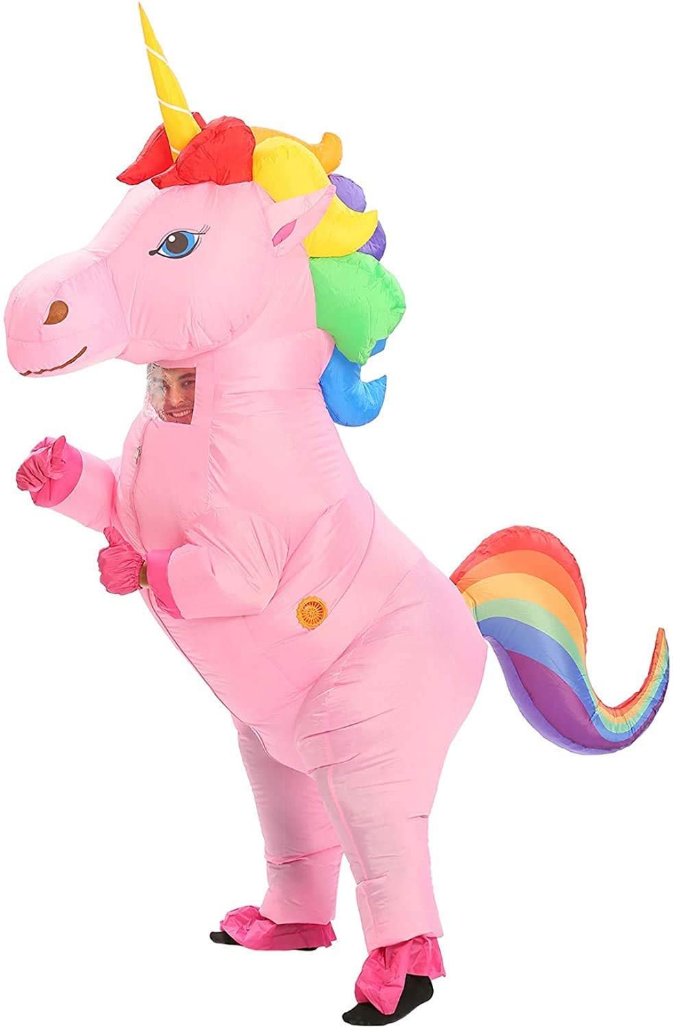 Costume gonfiabile da unicorno
