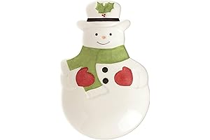882206 Holiday Snowman Spoon Rest