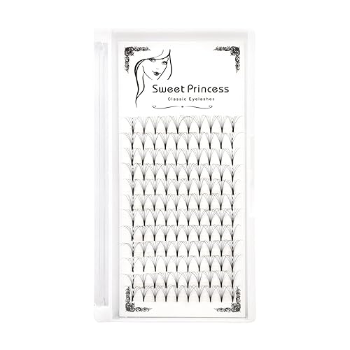 Miniatura 8 de 120 extensiones de pestañas postizas de 0.07 a 0.71 pulgadas para elegir abanicos de volumen 7D, grosor de 0.003 in, rizo D, injerto natural,