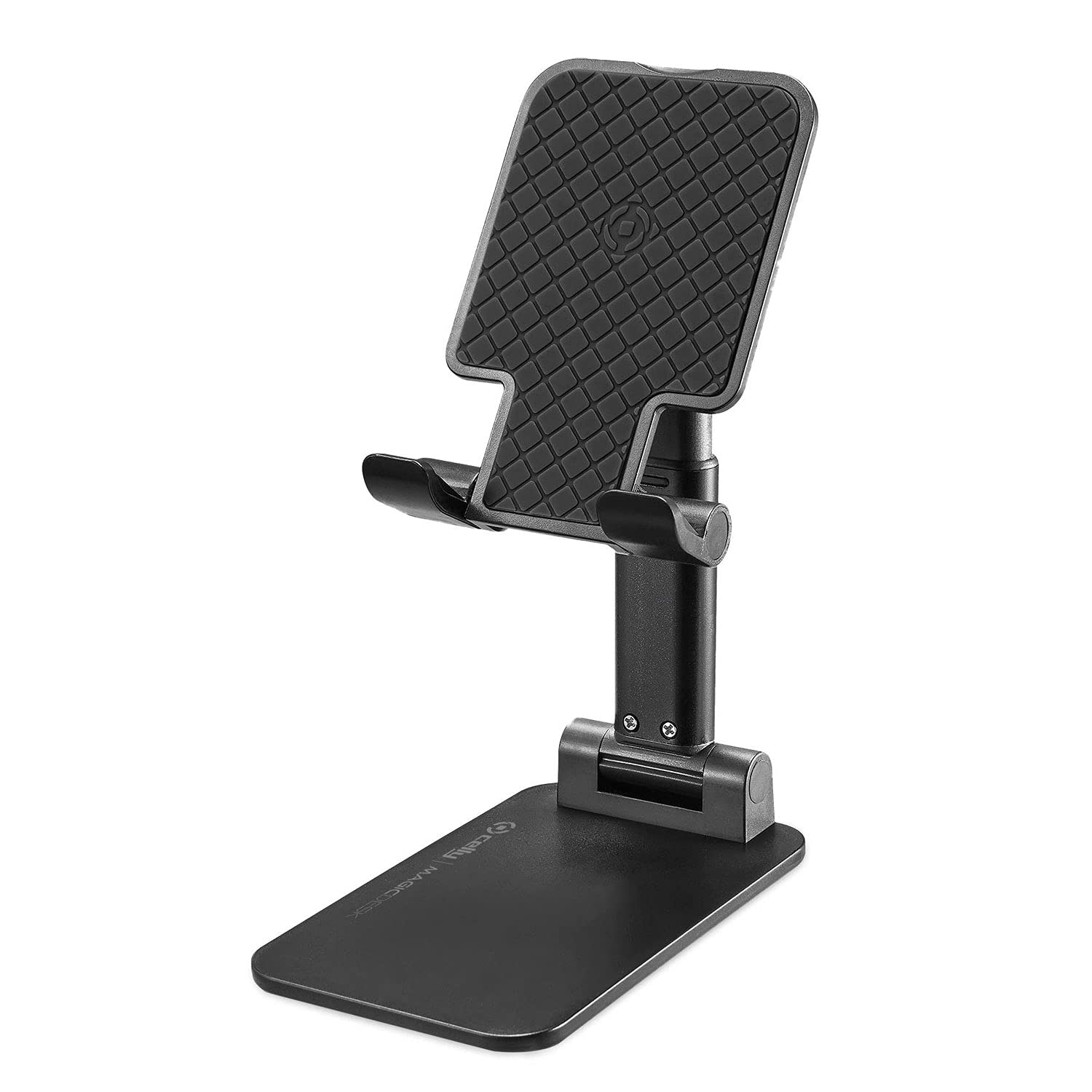 Celly SWMAGICDESKBK Mobile and Tablet Holder, Adjustable, Black
