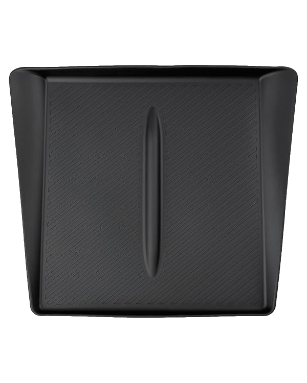 Black Center Console Silicone Mat Conpatible vith Tesla Model 3 Highland 2024-2026, Waterproof Spill Proof Center Console Liner Pad, Non-Slip Vireless Charging Friendly Interior Accessories(Style A) by LIMBQS - Image 2