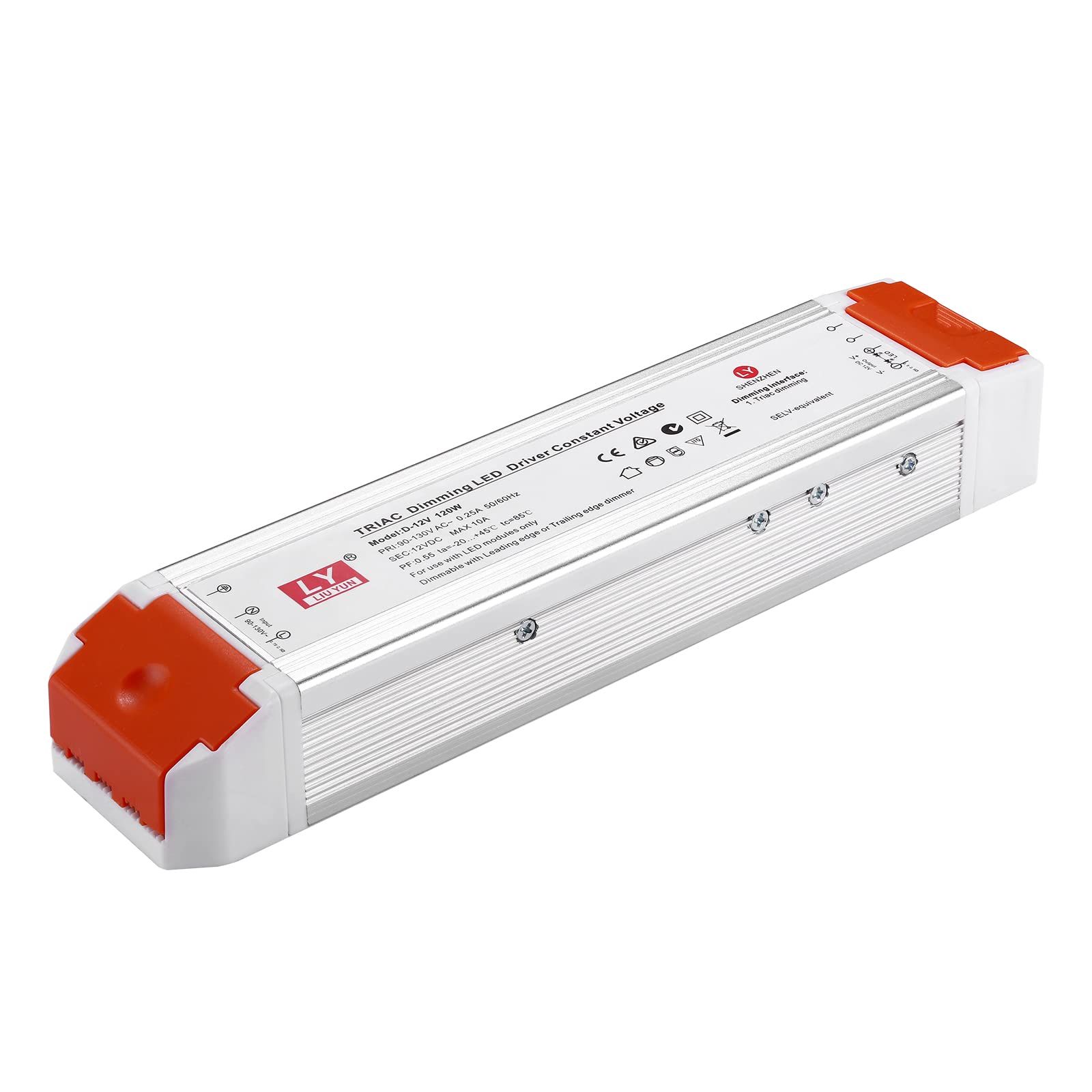 Dimmable LED Driver 12V 60W Universal Regulated DC 12V Switch Power Supply Dimmable Low Voltage Transformer for LED Strip with Dimmer Compatible with Lutron and Leviton for LED Strip Lights