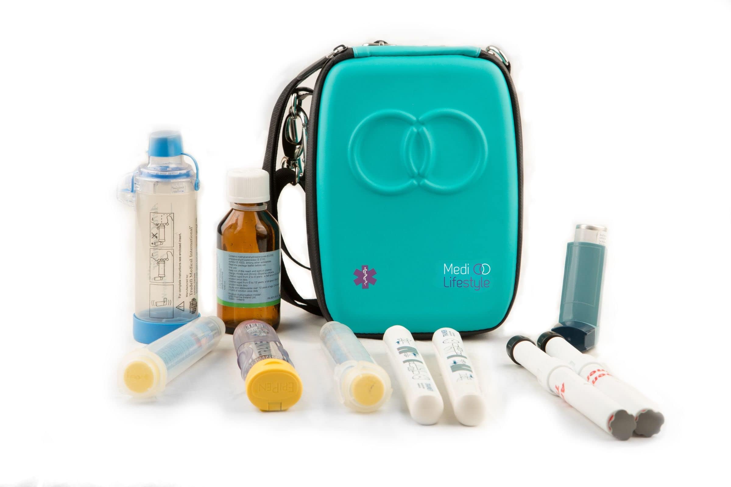 EpiPen Bag - Insulated EpiPen Case with Guides for EpiPen and Jext Auto-injectors