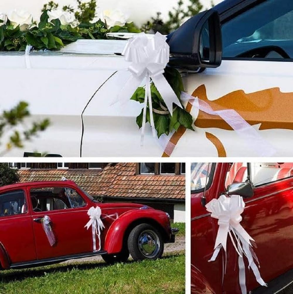 PARTYLANDIA Fiocchi Rapidi, Semplice e Veloce, 50pz, Strip, Feste, Matrimonio, Compleanno (Giallo, 50mm)