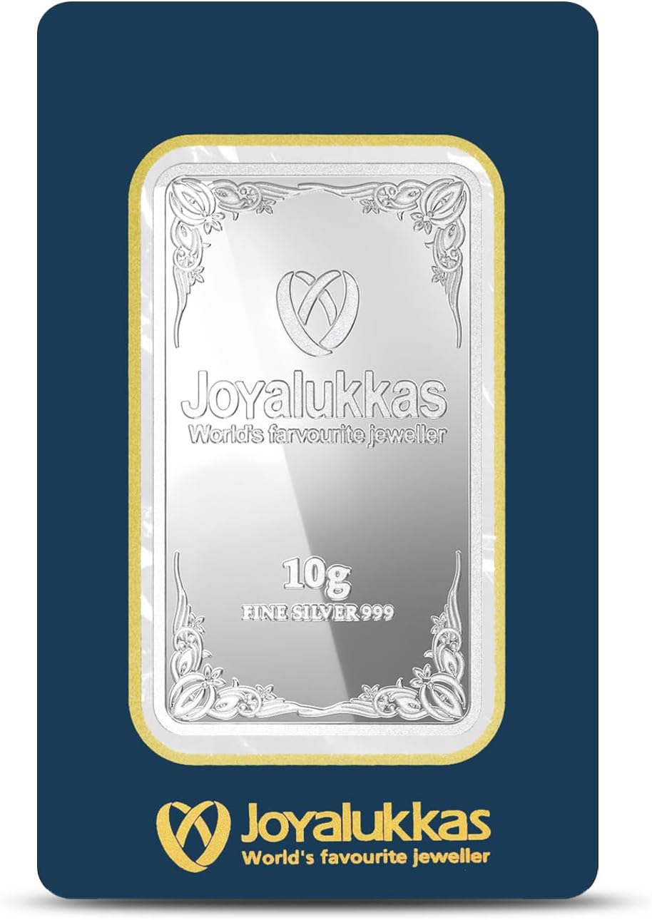 10 Gram (999 Purity) Blister Packed Silver Bar
