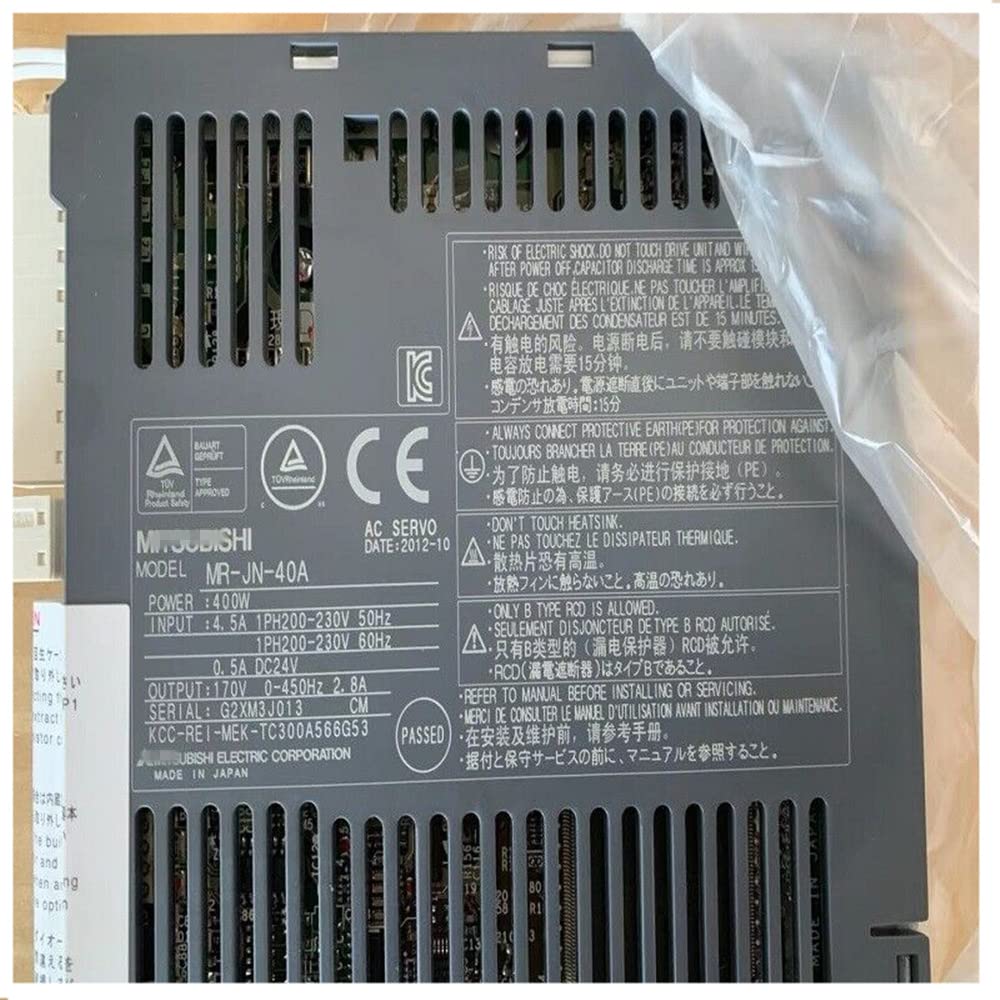 Amazon.co.jp: MR-JN-40A サーボドライブ MRJNシリーズ サーボアンプ