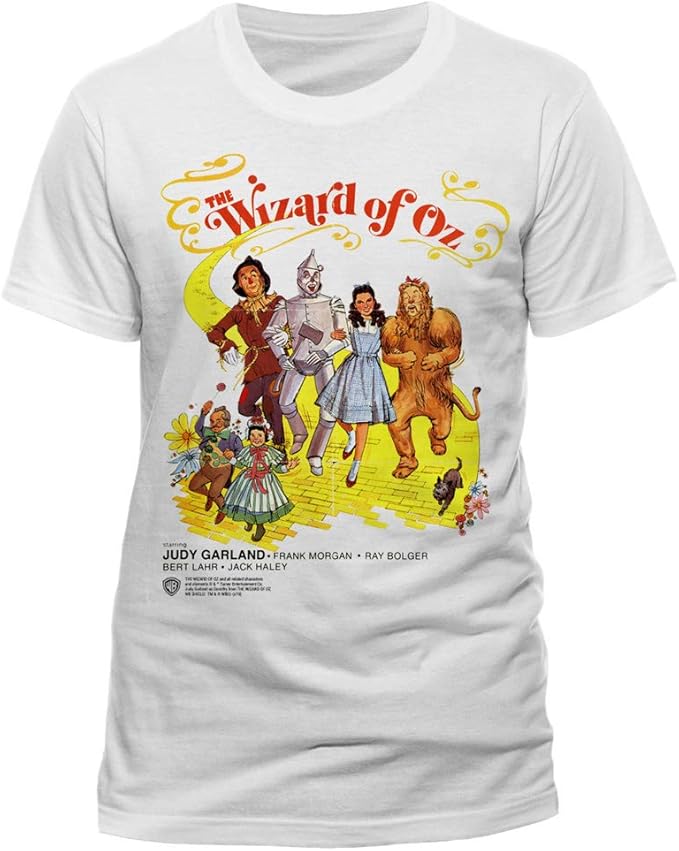 Wizard Of Oz The Poster' (Blanc TShirt Amazon.fr Vêtements