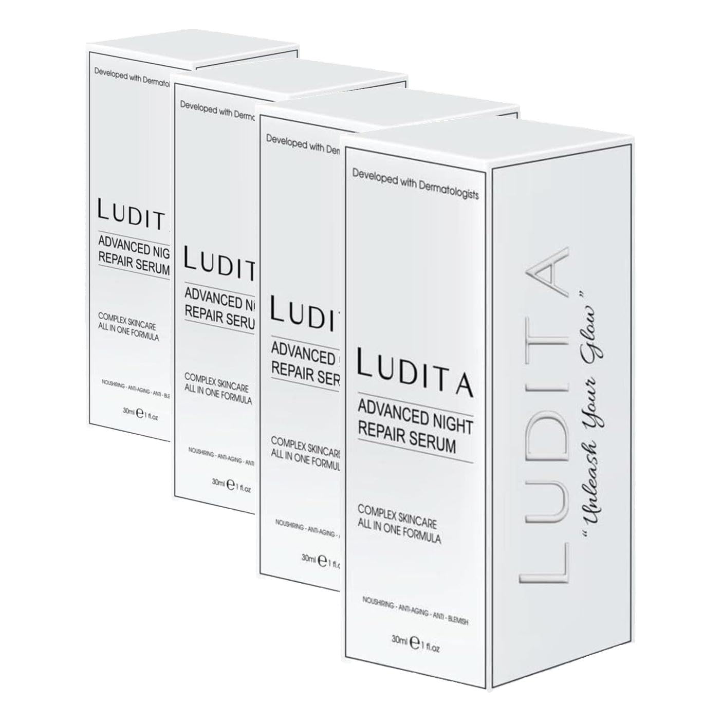 Yoğun Nemlendirici Ve Onarıcı Serum (Hyaluronic Acid + B5) (4 paketi)