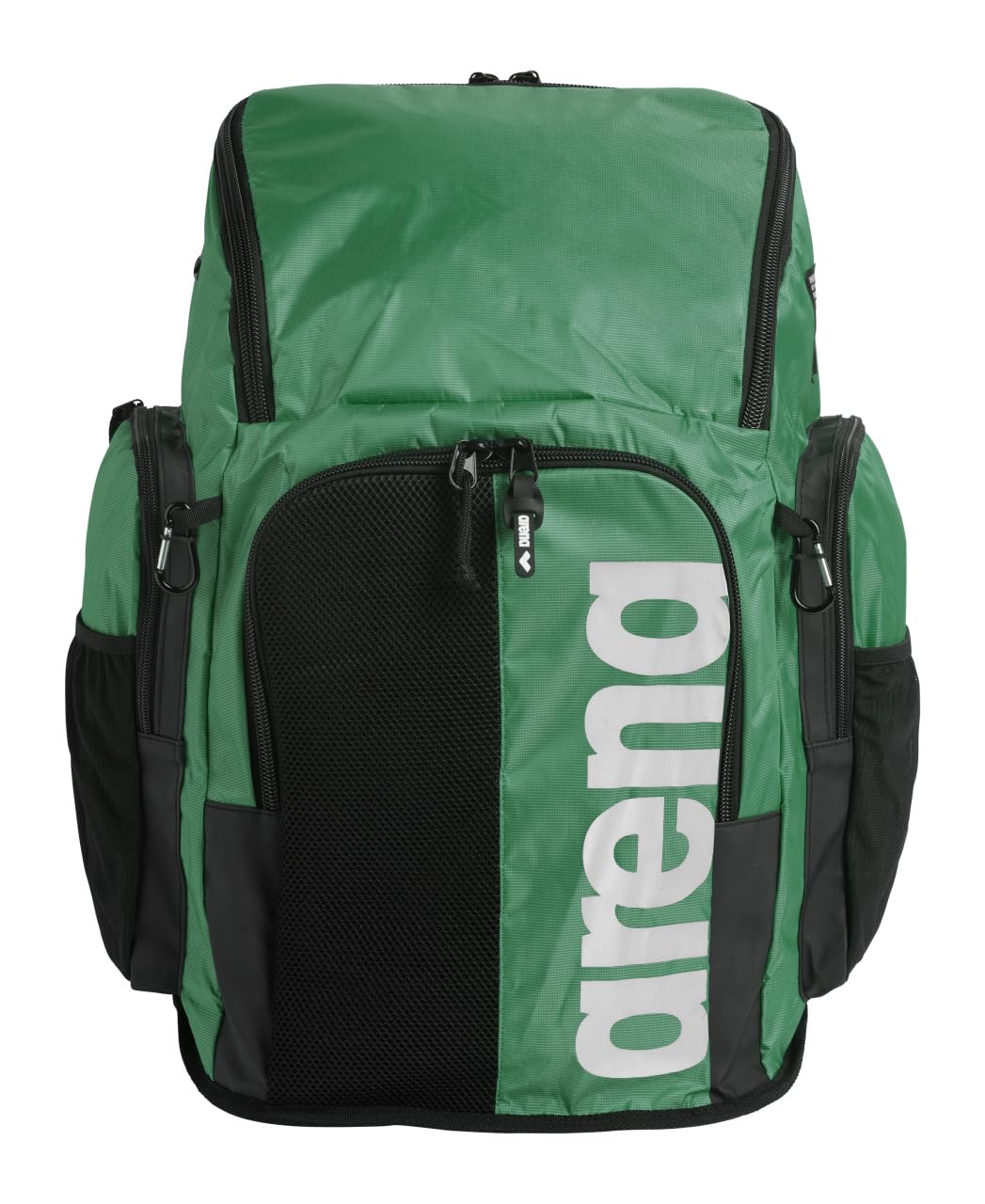 ARENA Spiky III Backpack 45 Swimming Athlete Sports Gym Rucksack Large Training Gear Equipment Swim Bag for Men and Women, 45 Liters, Green