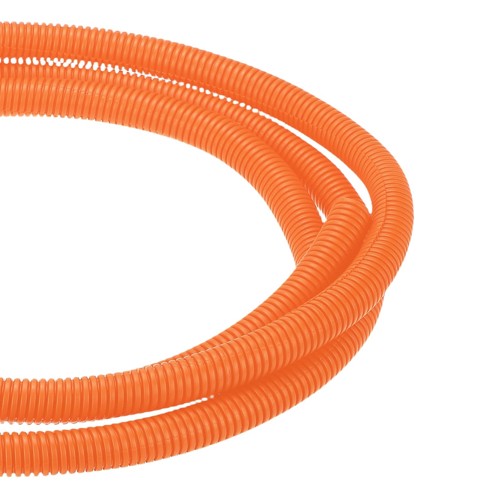 DMiotech 50ft Wire Loom Split Tubing 1/2 Inch(12.7mm) ID Orange