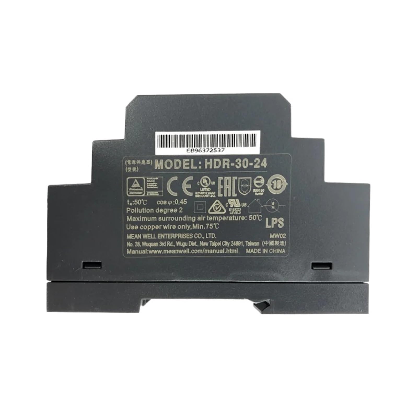 BALYDLUL HDR-30-24 DC 24V 1.5A 30W Power Supply