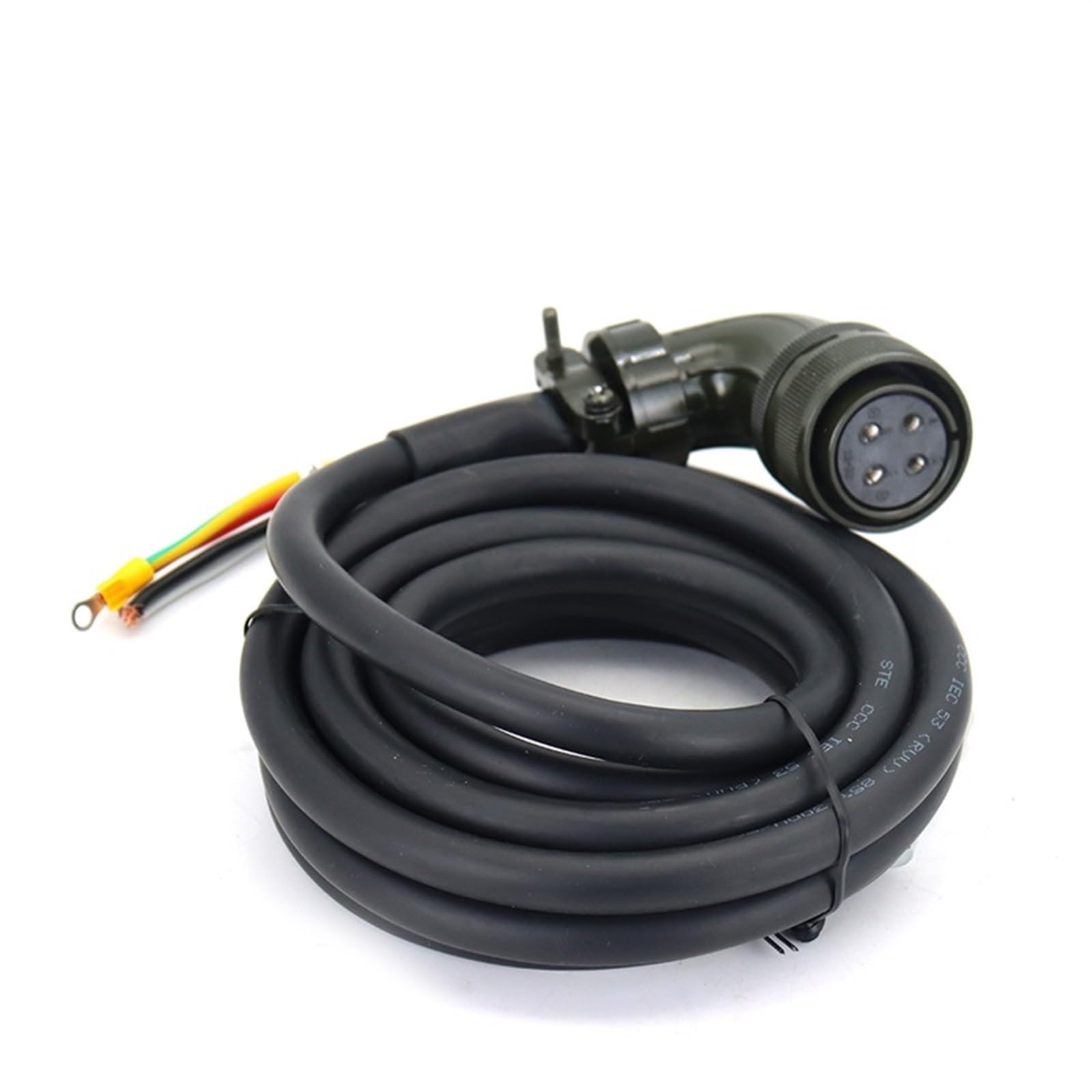 JDOUNFMO Servo Motor Absolute Value Encoder Cable JZSP-CVP07-03-E Power Cable JZSP-UVA102-05-E (Color : Power Cable, Size : 10M)