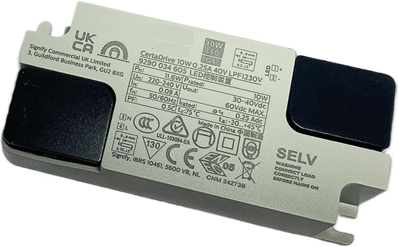 LED Power Drive Control Device 4W6W8W12W14W Constant Current COB Downlight Ballast(10W-0.25A/30-40V)