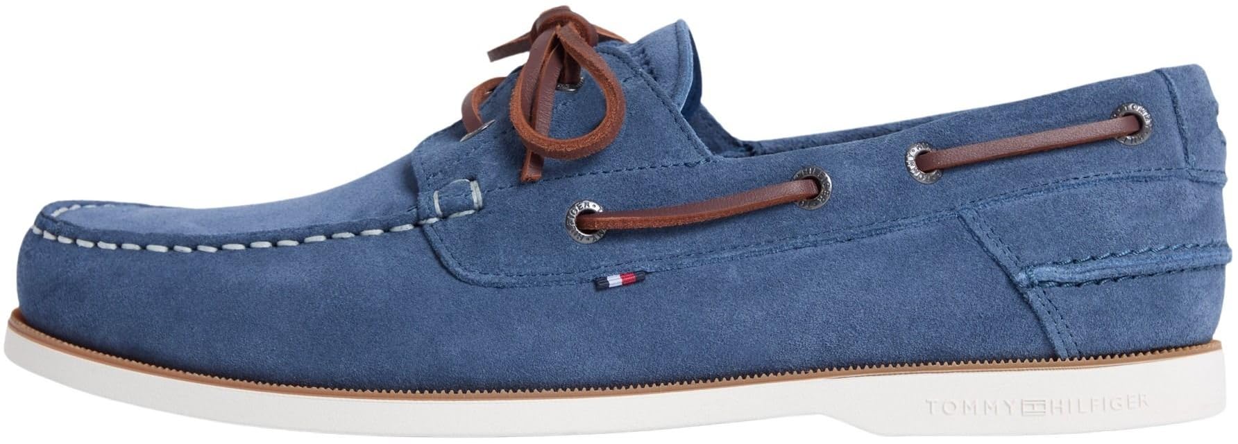 Tommy Hilfiger Herren Th Boat Shoe Core Suede Fm0fm05387 Bootsschuhe