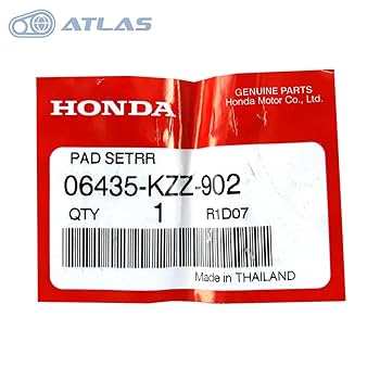 Amazon | タイホンダ純正 CRF250 リア ブレーキパッド 06435-KZZ