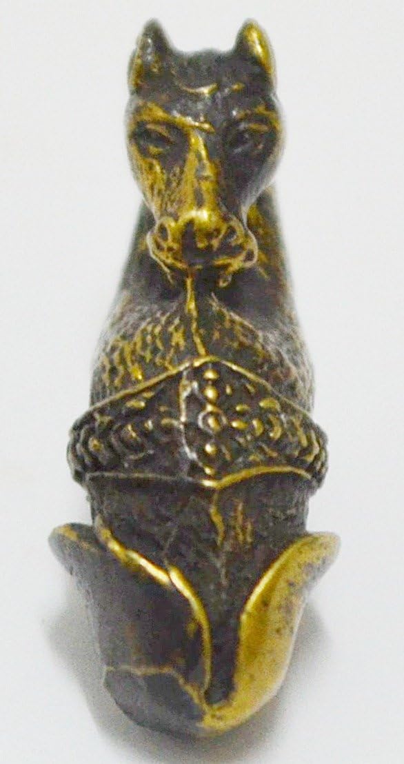 Thai Gift Amulets Thai Amulets Magic Paladkik Horse Power of Fascination, Charming and Fortune Thai Amulet Art Protect Danger