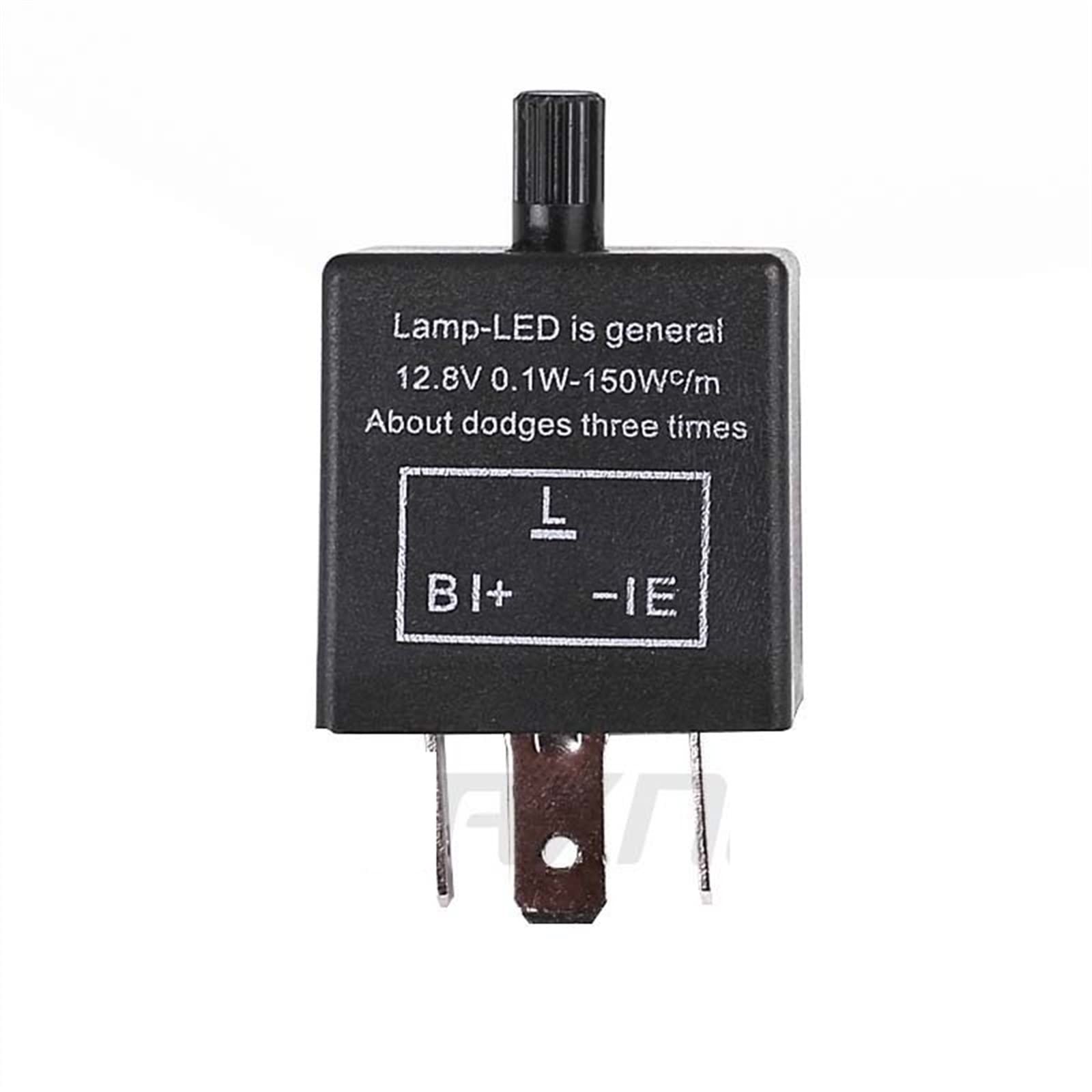 Relais LED clignotant 12V CF13 à fréquence réglable trois vitesses type D