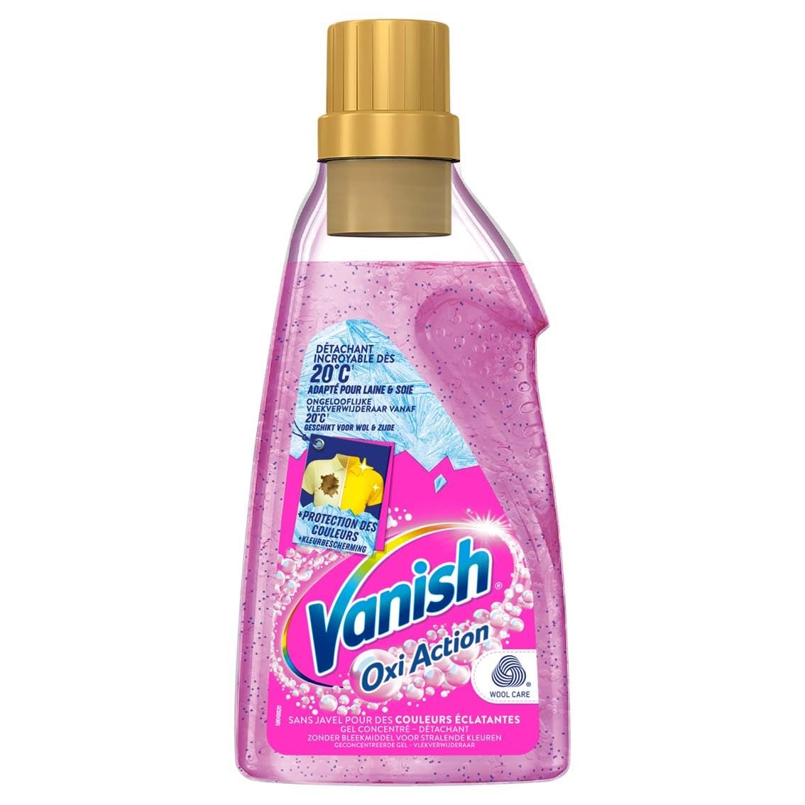 Vanish Oxi Action - Gel smacchiatore pre-lavaggio, confezione da 6 x 750 ml