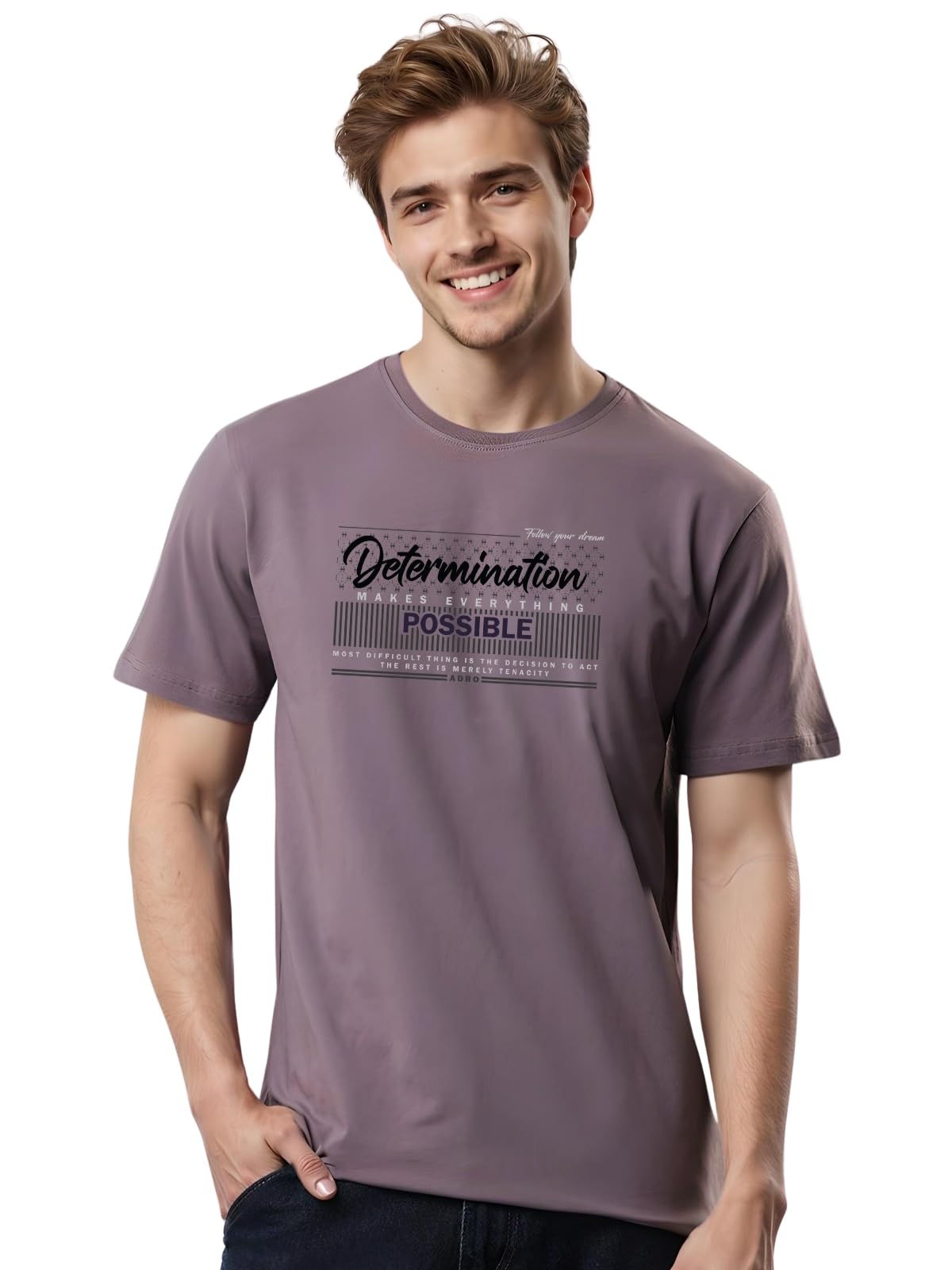adro Tshirt for Men | Printed T-Shirt for Men | Premium Lycra Cotton Regular Fit |Printed T Shirt-picture-54