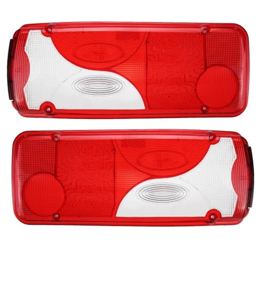 Set Of 2 Rear Tail Lamp Light Lens Pair Lh+Rh Compatible with Vw Mercedes Sprinter 2006-On