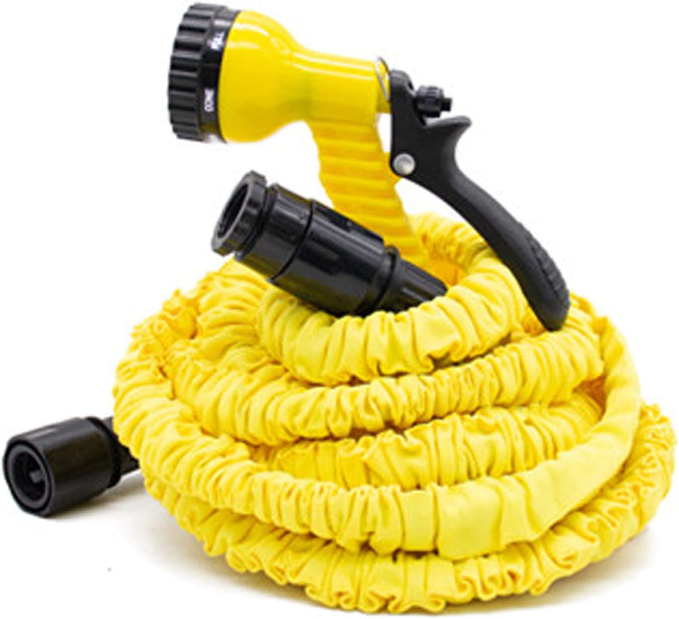 Expandable Flexible No Kink Garden Hose Pipe Automatically Expands Retracts Pampered Gardens Best Magic Stretch Hose Pipe Fits Common Style Fittings Lightweight Hose Pipe (100 Feet)