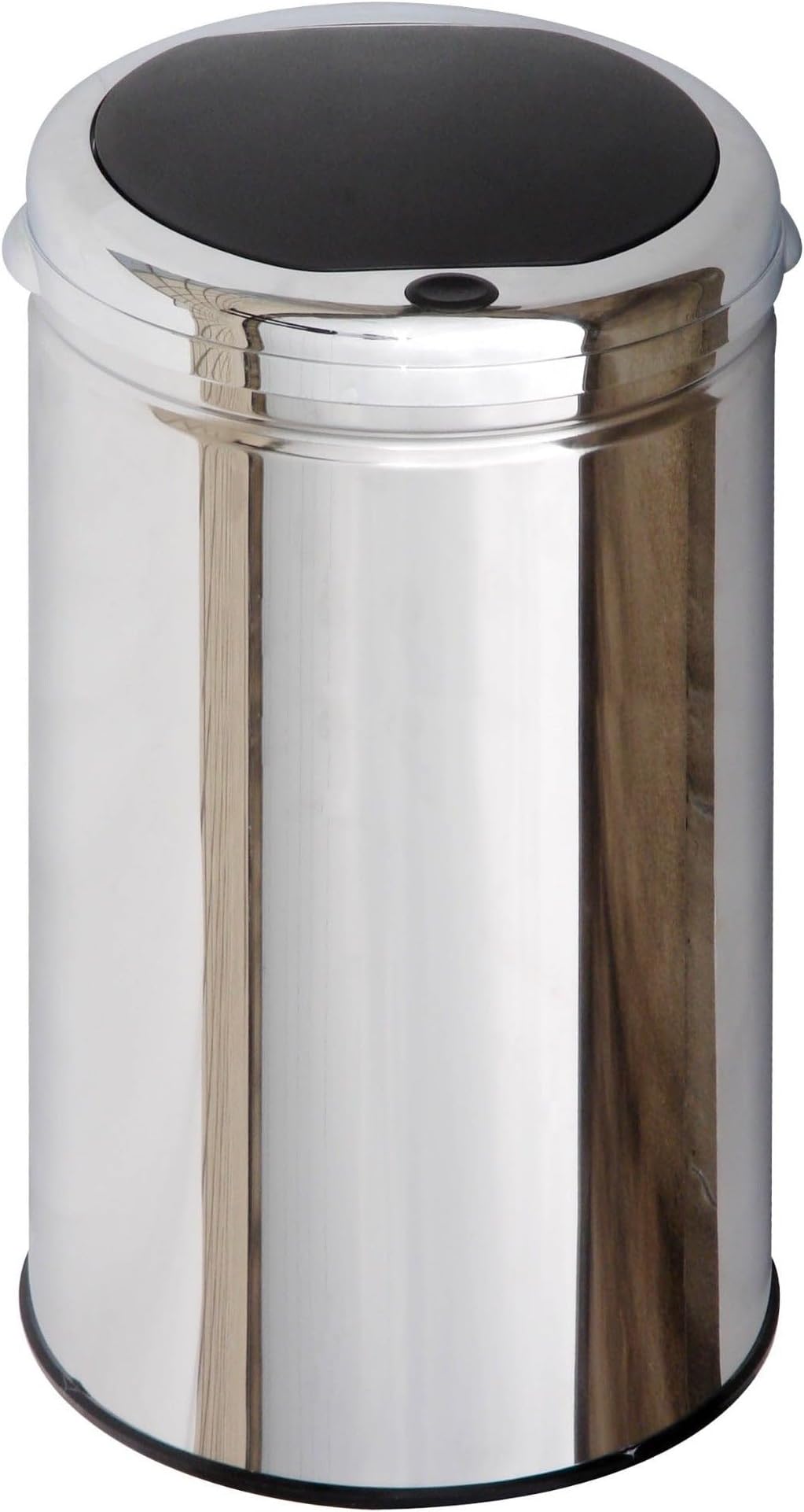 KITCHEN MOVE BAT-30LHJ AS Contemporain Poubelle Semi Automatique One Touch Inox/ABS 30 L