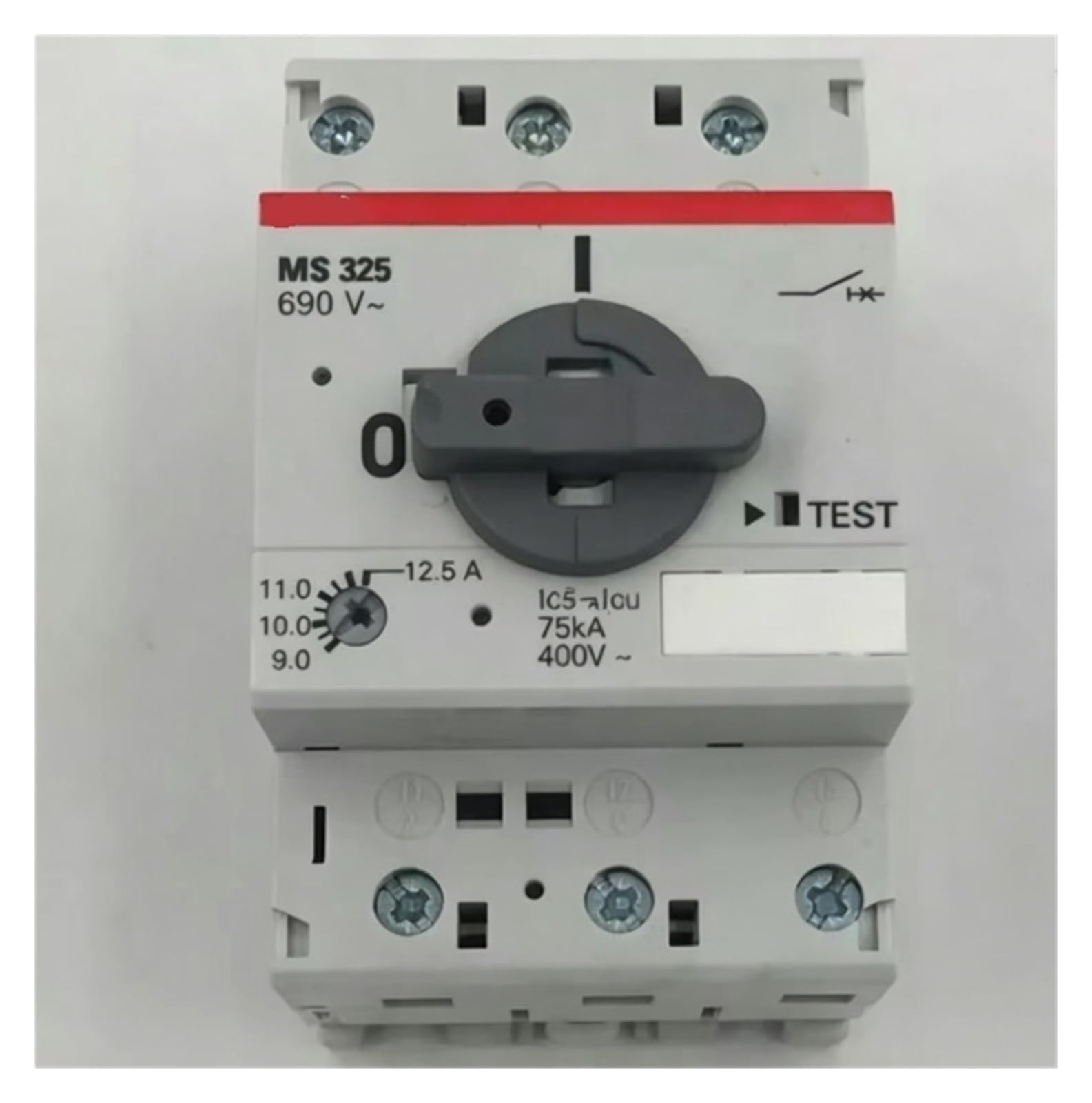 Disjoncteur MS325-12.5 coupure automatique contre surcharge armoire