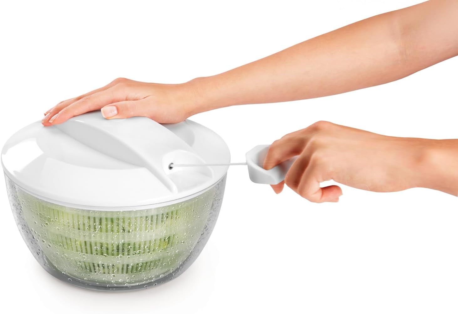 Metaltex 'Turbo' salad centre, white, standard